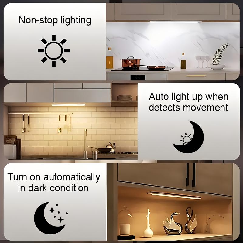 Smart Motion-Sensor Under Cabinet Lights™ - Wireless & Rechargeable