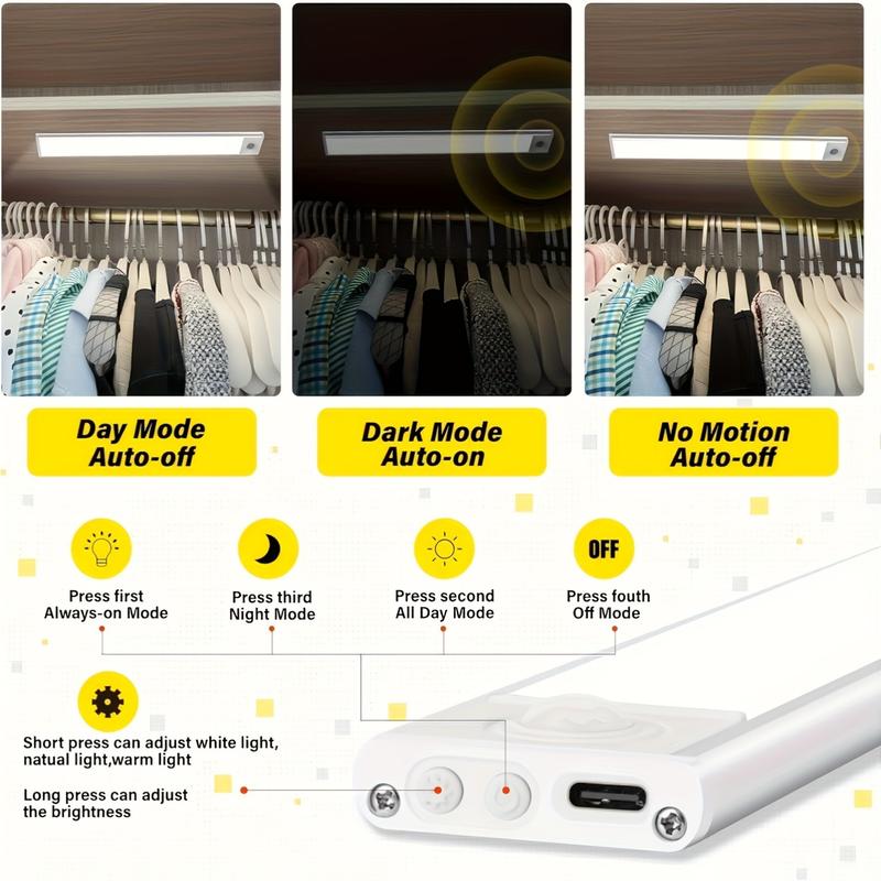 Smart Motion-Sensor Under Cabinet Lights™ - Wireless & Rechargeable
