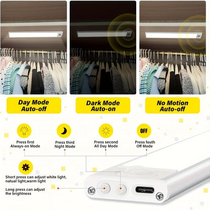 Smart Motion-Sensor Under Cabinet Lights™ - Wireless & Rechargeable